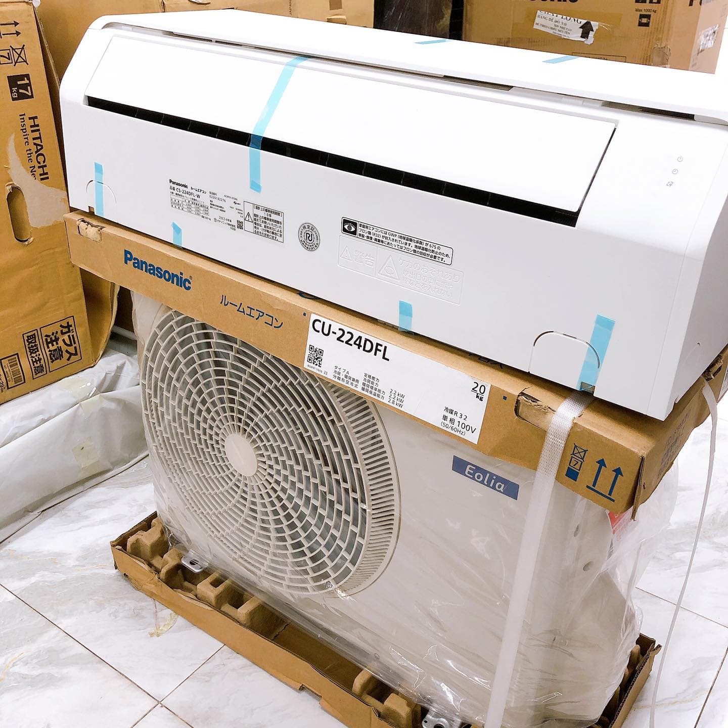 Điều hoà Panasonic CS-224DFL công suất 9000BTU (1HP)