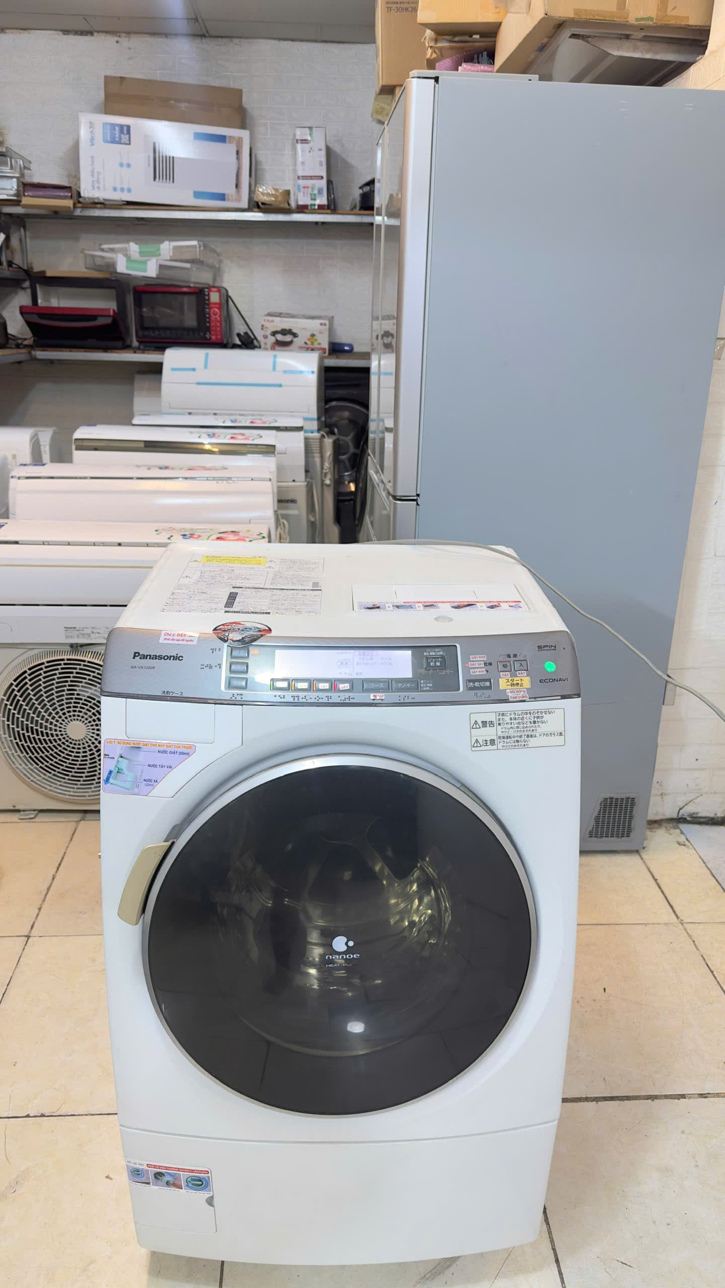 Máy giặt 9kg Panasonic NA-VX7200