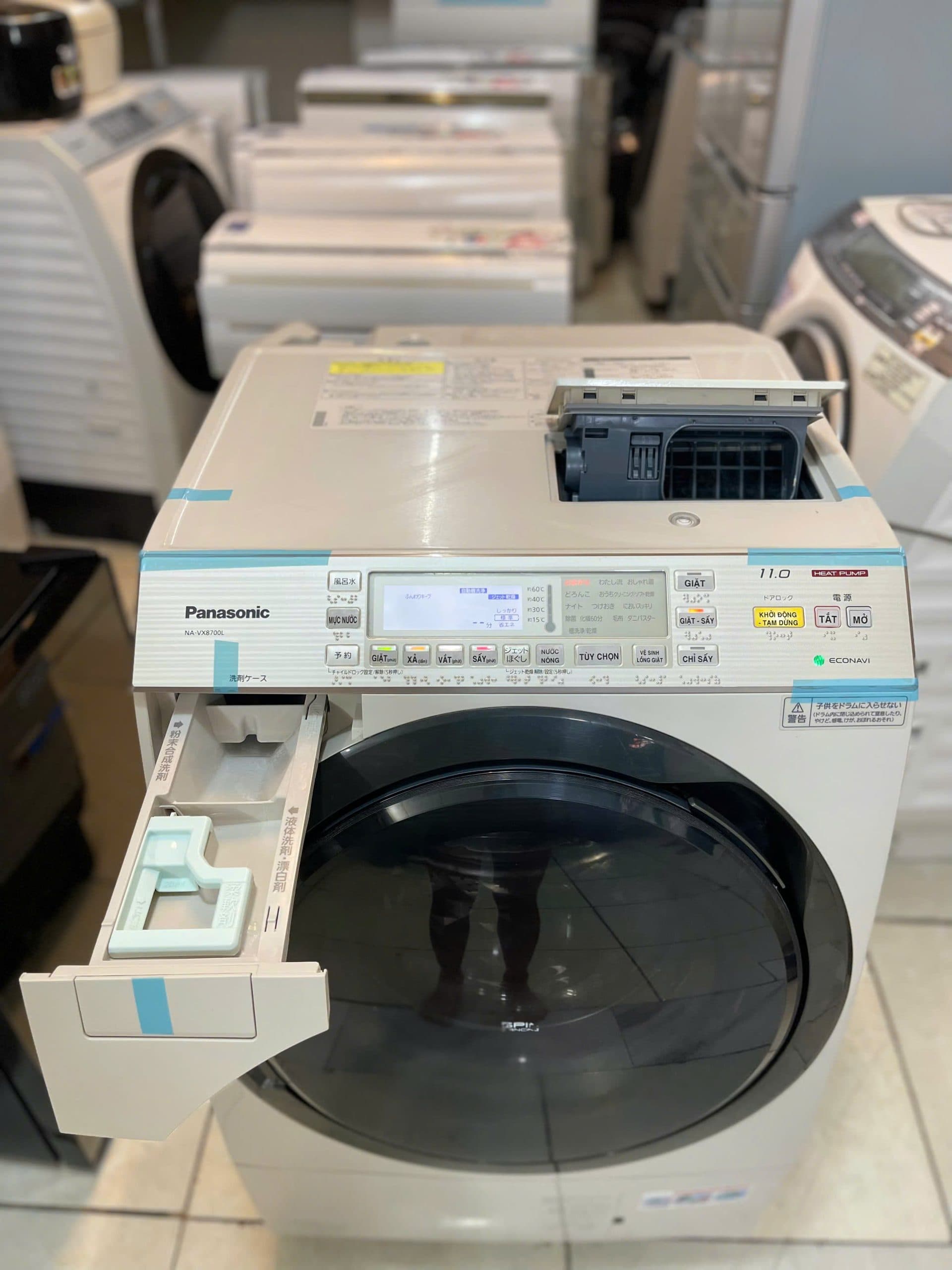 Máy giặt sấy Panasonic 11kg NA-VX8700L